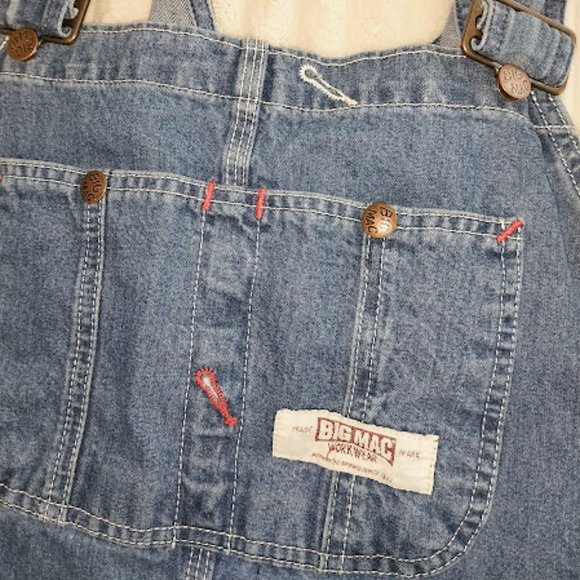 Vintage Big Mac Square Bak Overalls - Picture 5 of 8